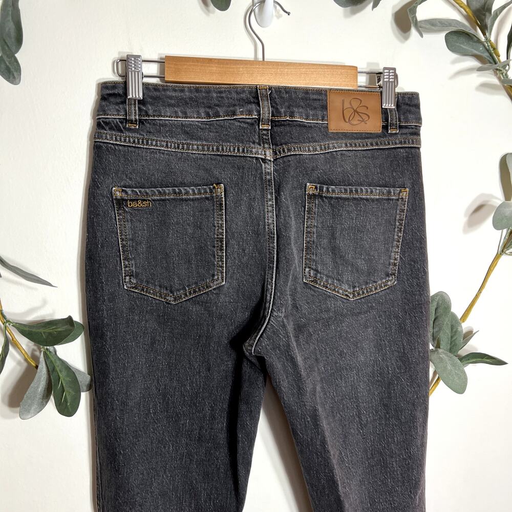 ba&sh Washed Black Bootcut Jeans - Picture 4 of 6